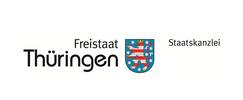 Logo Thüringer Staatskanzlei, öffnet größere Ansicht