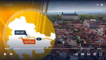 Bildschirmaufnahme eines Videos mit vielen Menschen, öffnet größere Ansicht
