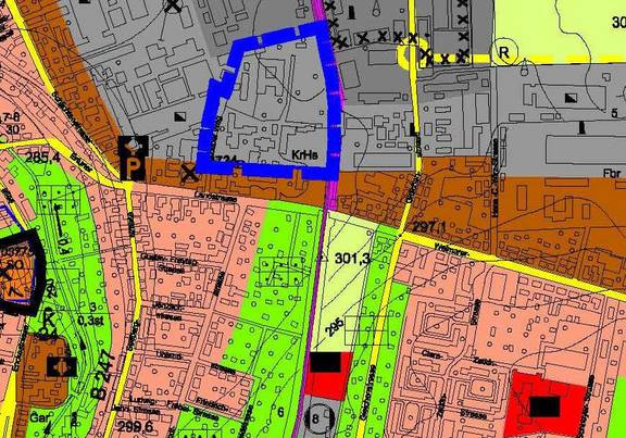 Stadt Gotha: Übersichtsplan zum Geltungsbereich der 12. Änderung des Flächennutzungsplanes Übersichtsplan zum Geltungsbereich der 12. Änderung des Flächennutzungsplanes